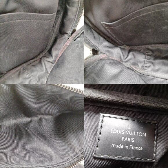 891738AP (S6) Louis Vuitton Waist Bag Black Monogram Eclipse - Picture 11 of 12